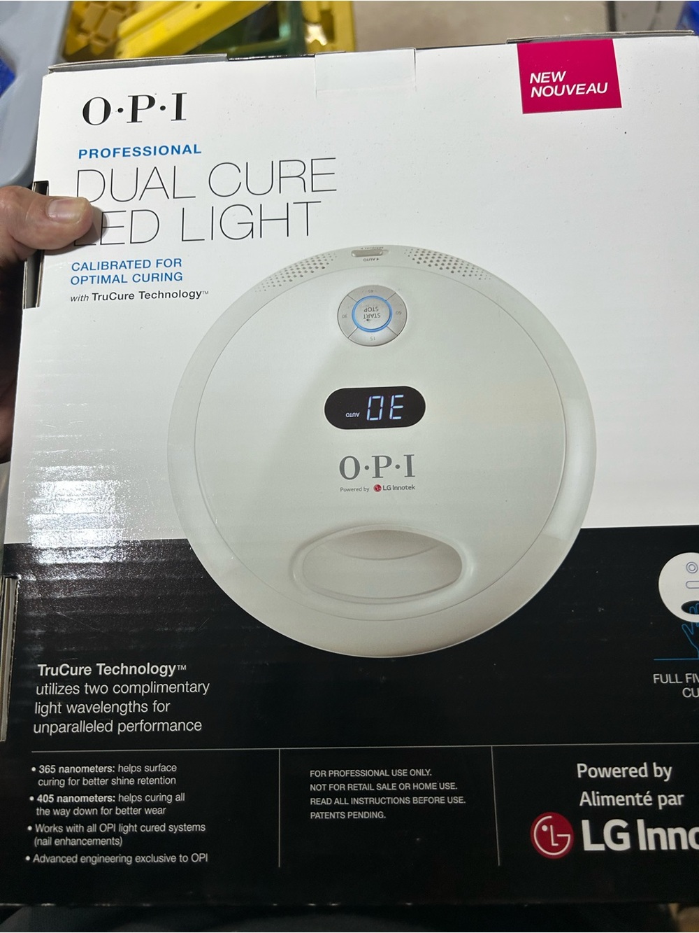 OPI Dual Cure LED Light - White